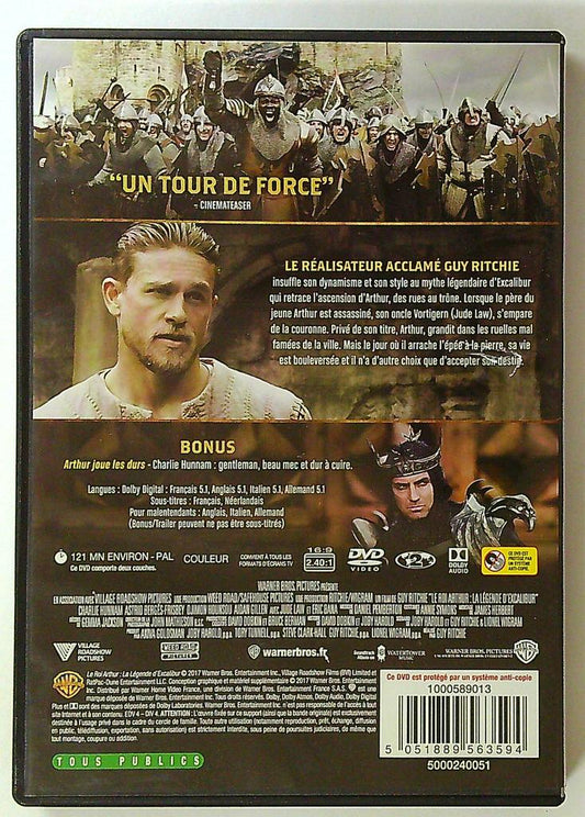 Dvd Le Roi Arthur : La Légende d'excalibur