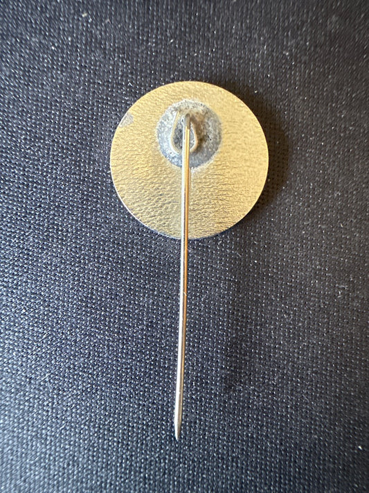 Broche – Karl Marx – Accessoire – Épinglette vintage argentée
