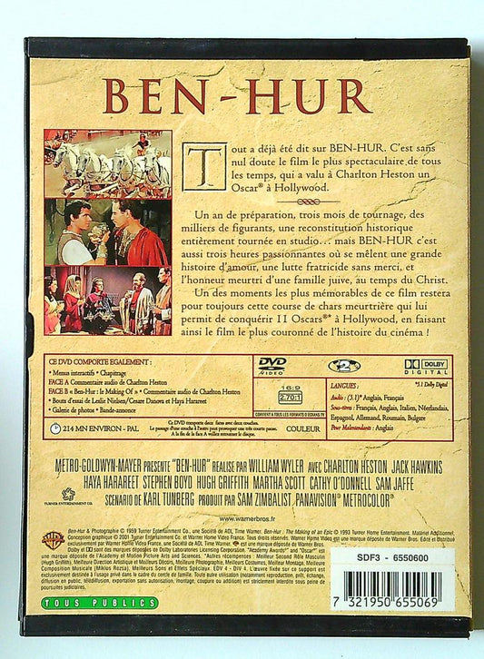 Dvd Ben-hur William Wyler 11 Oscars