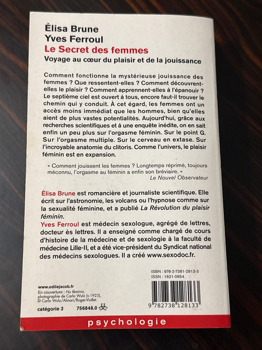 Livre Le Secret des femmes – Odile Jacob – Psychologie – Poche