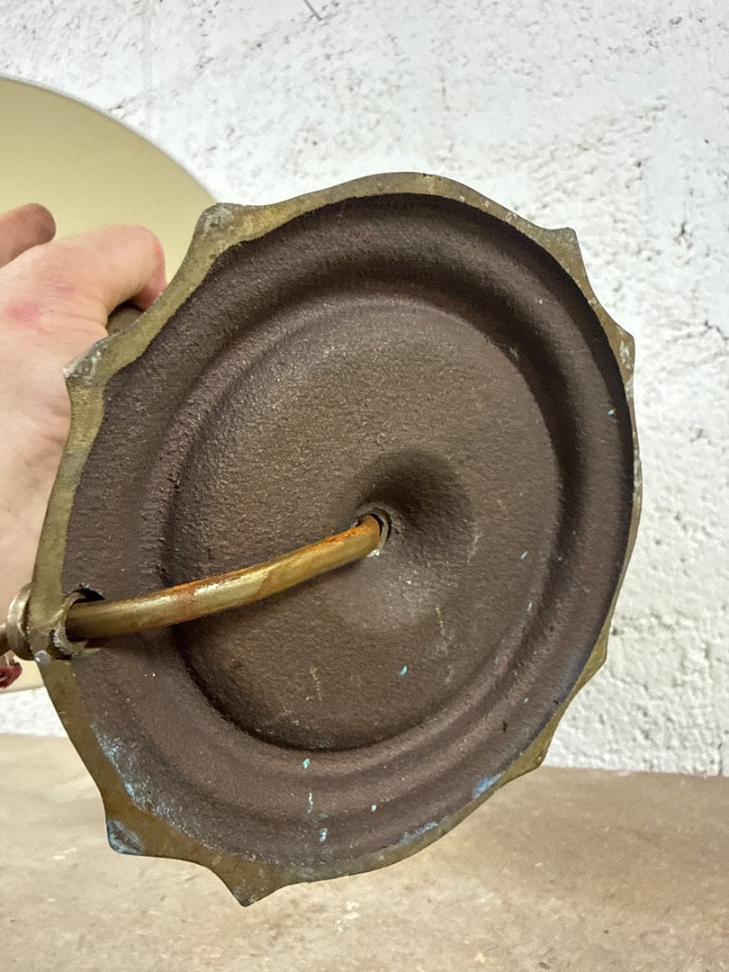 Lampe – Coq en laiton / Bronze