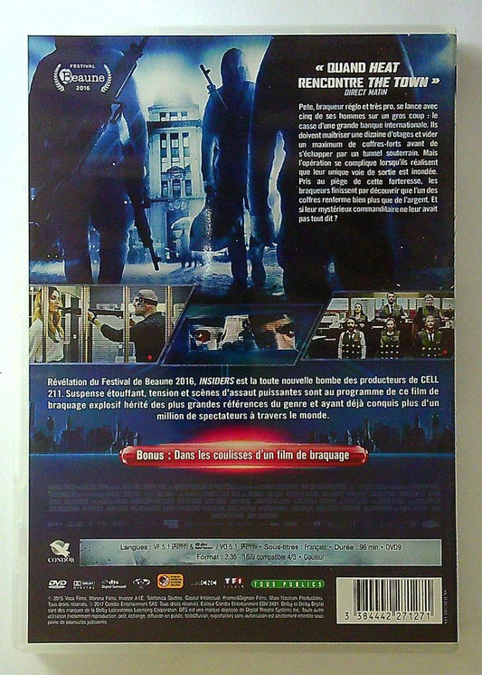 Film Dvd Insiders Braquage Action Condor