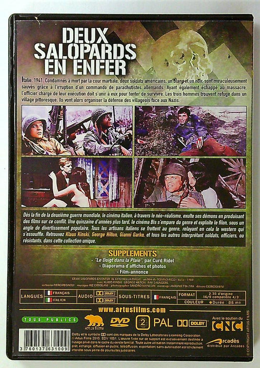 Dvd Deux Salopards en Enfer Artus Films Klaus Kinski