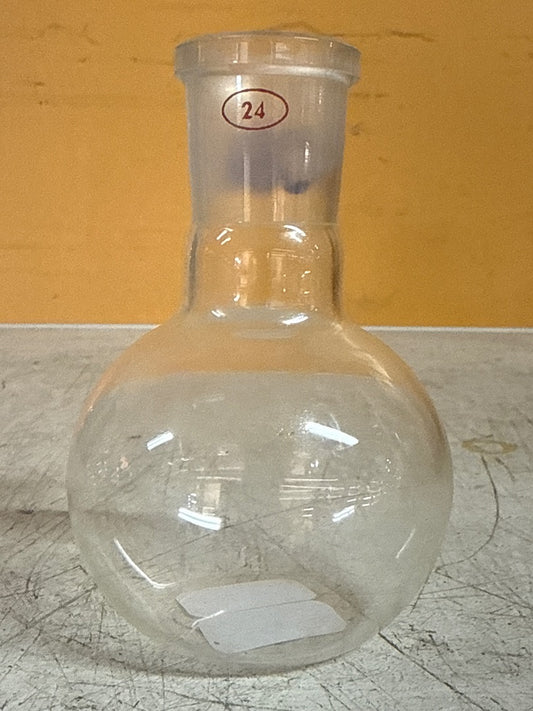 Ballon de chimie – Gsi – Décoration – En verre transparent col rôdé