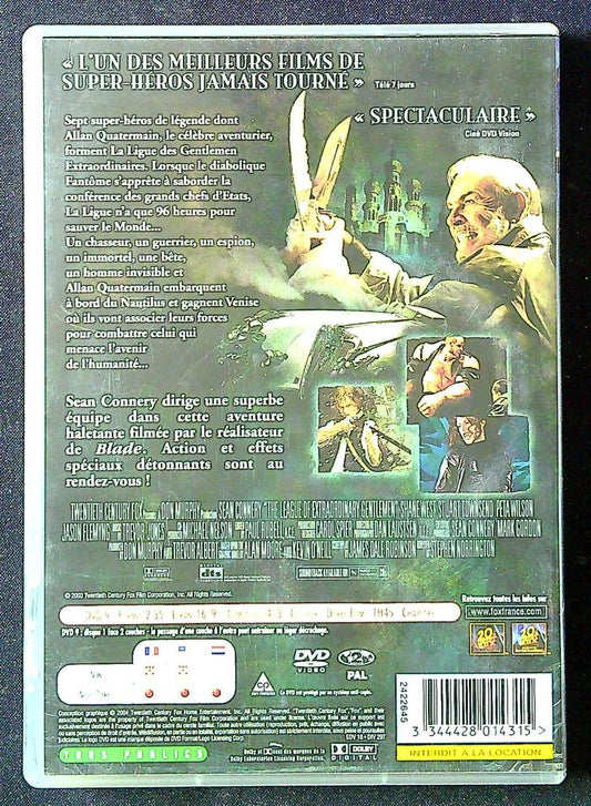 Dvd – La Ligue des Gentlemen Extraordinaires – Film – Aventure
