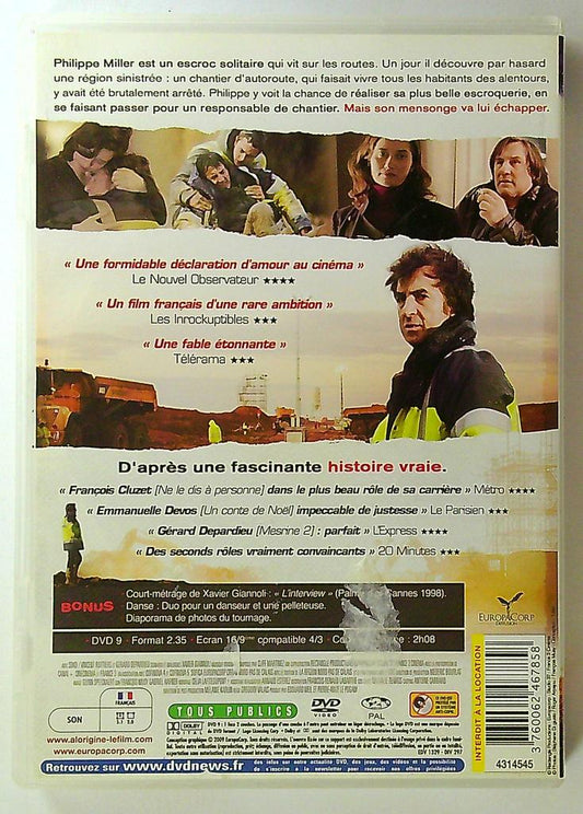 Dvd film A l'origine François Cluzet Xavier Giannoli