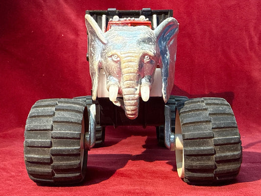 Camion benne Monster Truck Majorette 2150 éléphant vintage
