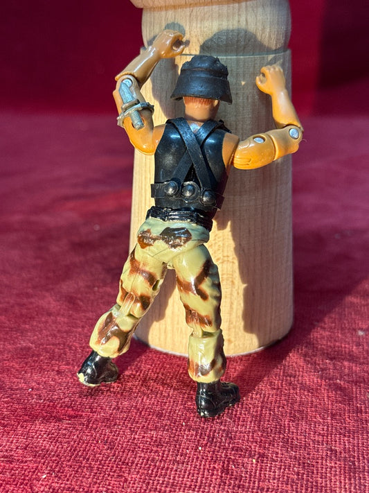 Figurine militaire vintage Commando Hank Us Forces Par Remco 1986