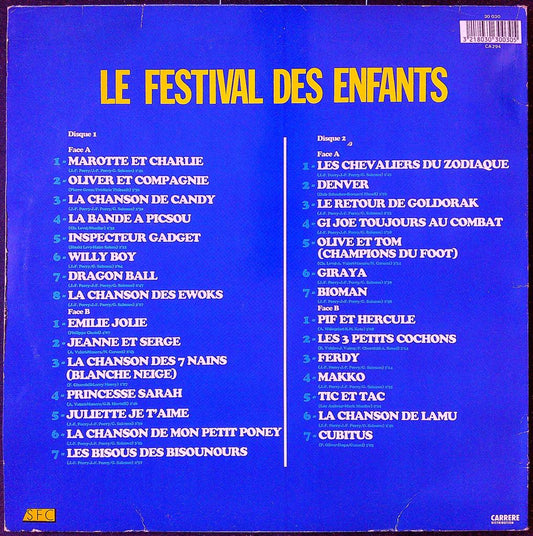 Vinyle double Le Festival Des Enfants Sfc 1989