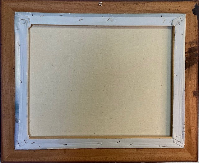 Tableau bord de mer, dune.