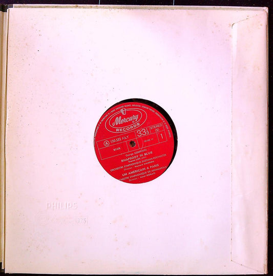 Vinyle 33t – Gershwin – Musique – Living Presence