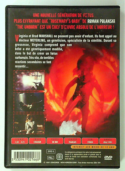 Dvd horreur The Unborn 1991 Rodman Flender