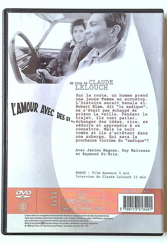 dvd L'amour avec des si Claude Lelouch