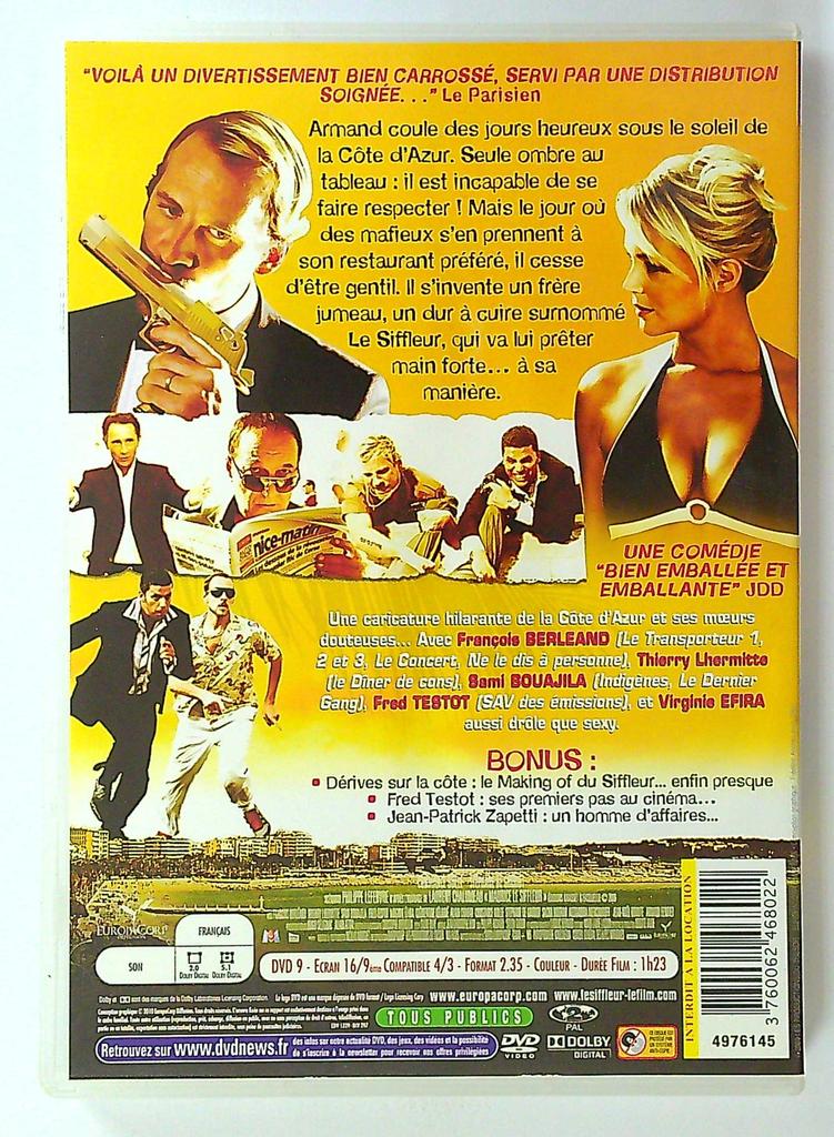 Dvd Le Siffleur comédie