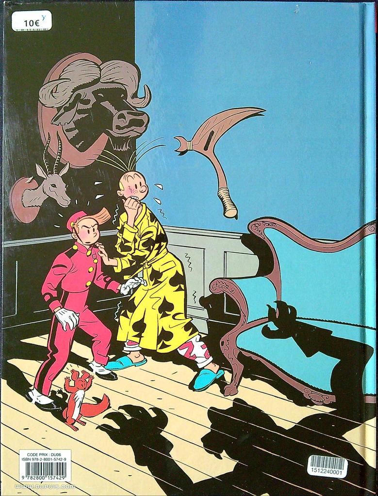 Bd Spirou La Femme Léopard Schwartz & Yann