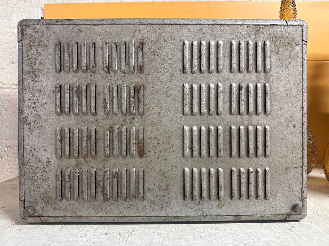 Amplificateur – Bouyer Auto-t.x. – Sonorisation – vintage métal gris