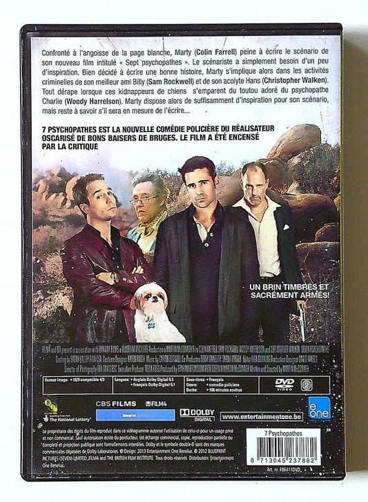 Dvd 7 Psychopathes film comédie policière