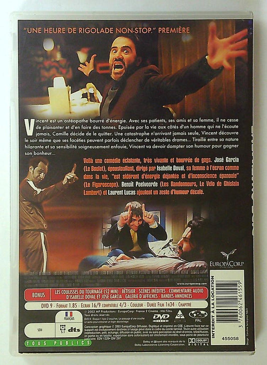 Dvd Rire et Châtiment josé Garcia Isabelle Doval