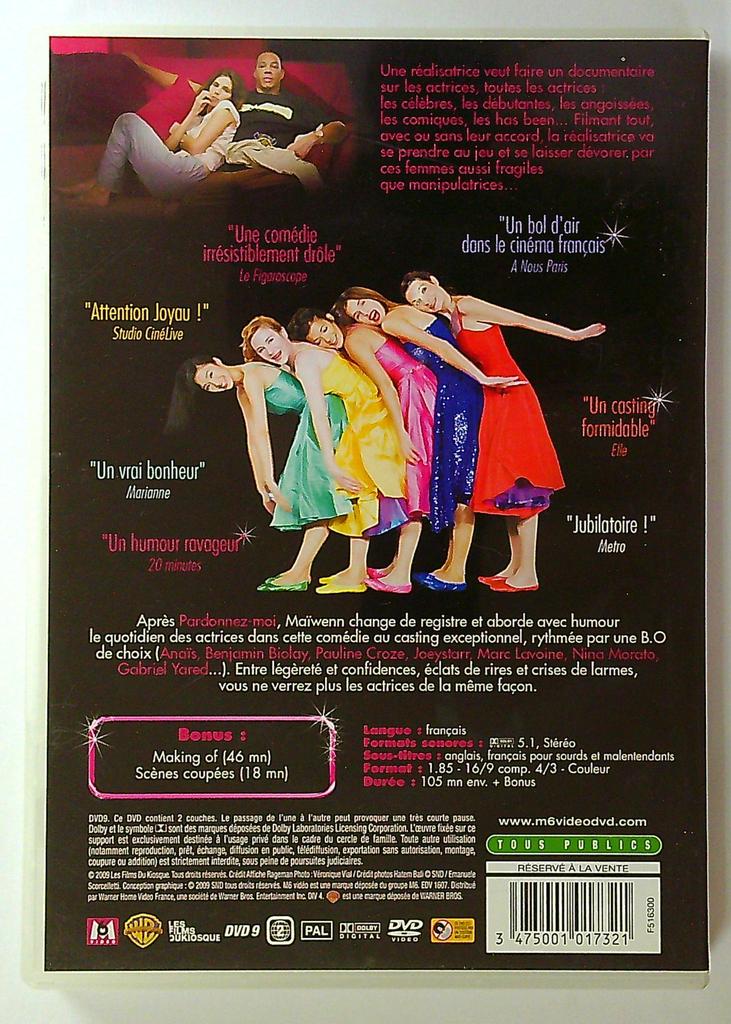 Dvd Le Bal des Actrices
