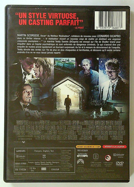 Dvd Shutter Island Martin Scorsese Leonardo Dicaprio