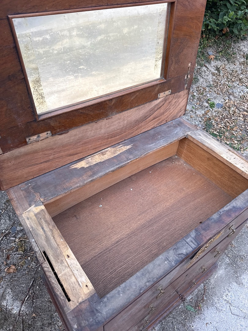 Commode de toilette - L. Soubrier - Mobilier - Bois ancien