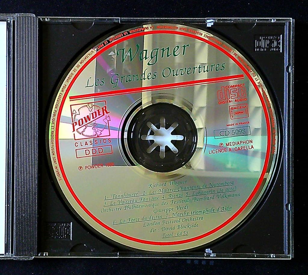 Cd – Wagner & Verdi – Musique classique – Powder Classics