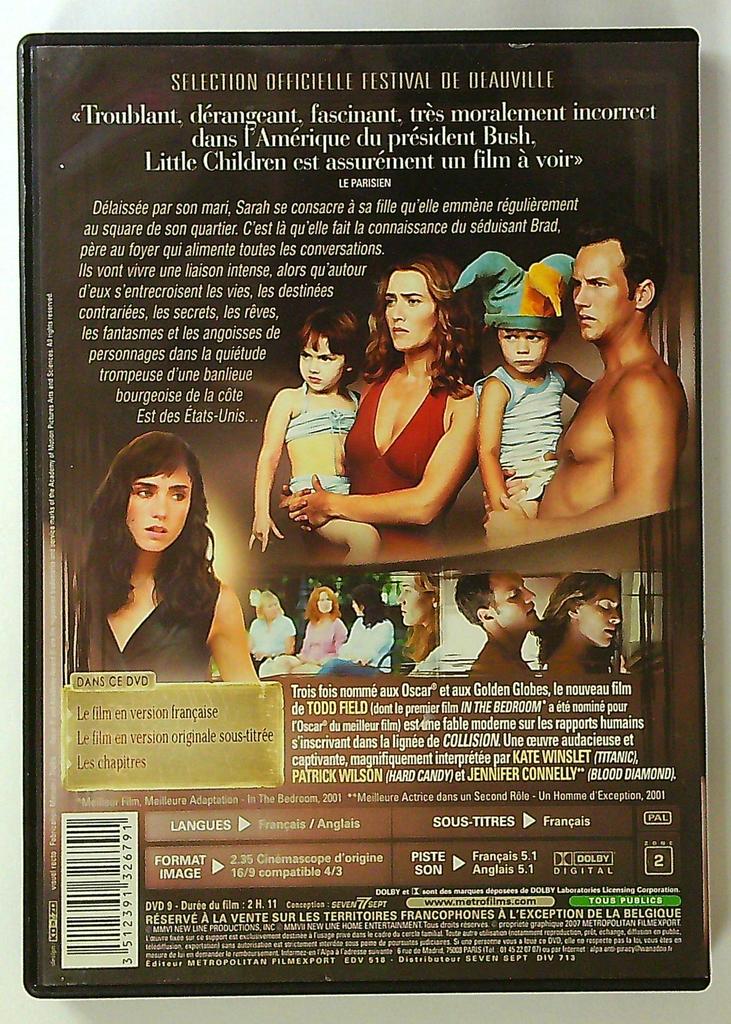 Dvd Little Children Kate Winslet Metropolitan Drame