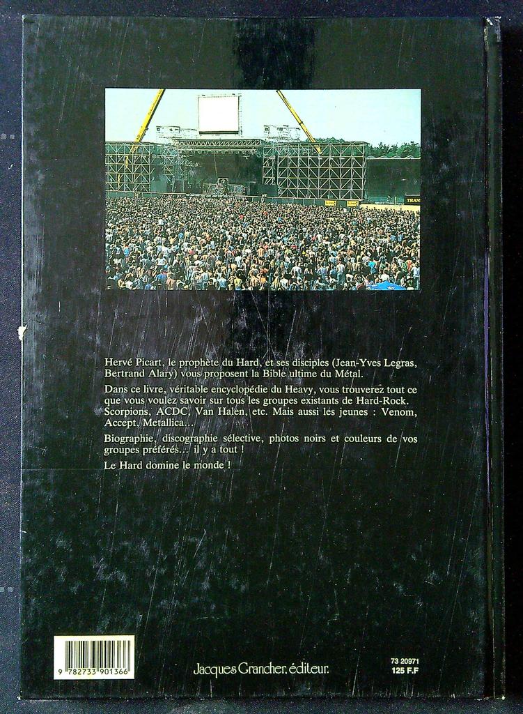 Livre Hard & Heavy Les Dieux du Rock Lourd