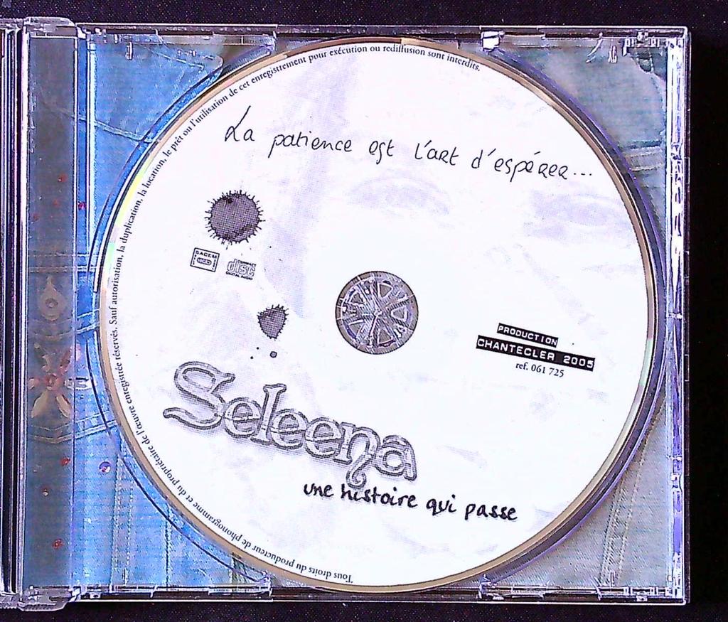 Cd – Seleena – Musique – Une histoire qui passe