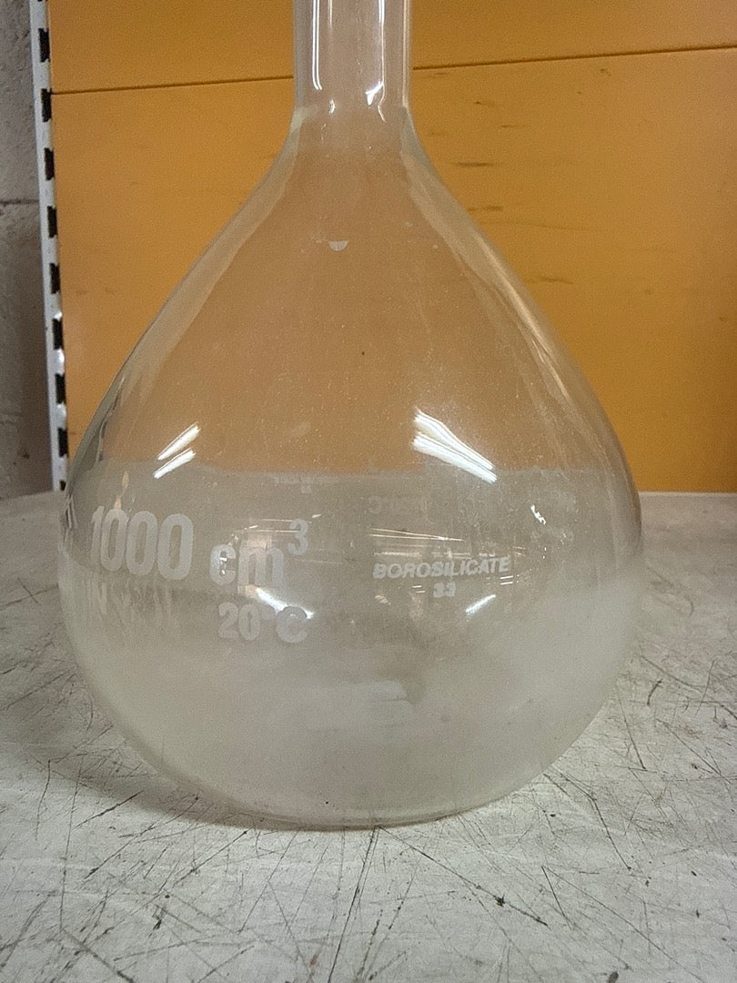 Fiole jaugée – Megal – Ornements – Verre borosilicate 1000ml