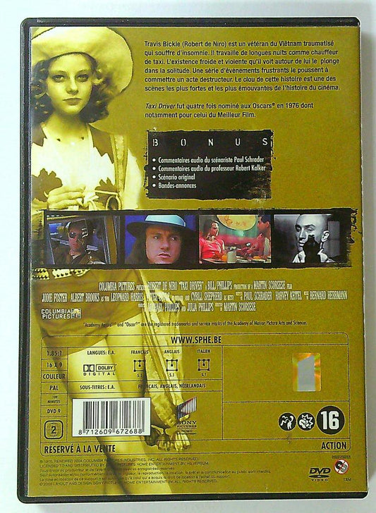 Dvd Taxi Driver Film Robert De Niro Martin Scorsese