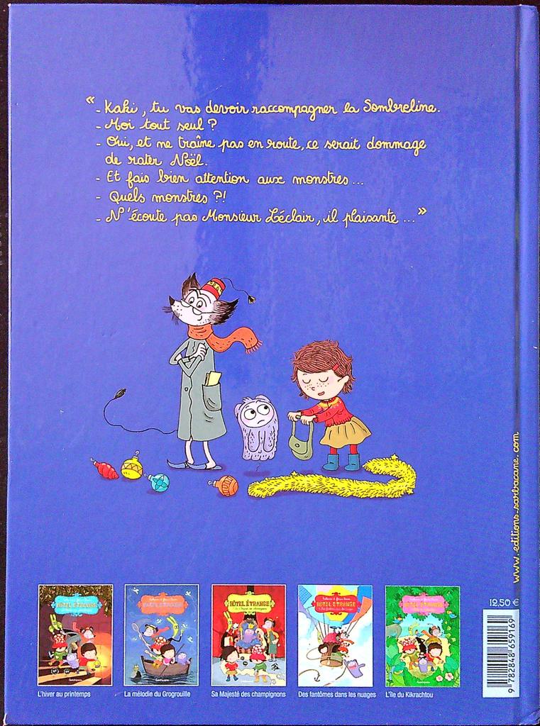 Bd Htel trange Sarbacane Livre Nol des Sombrelines