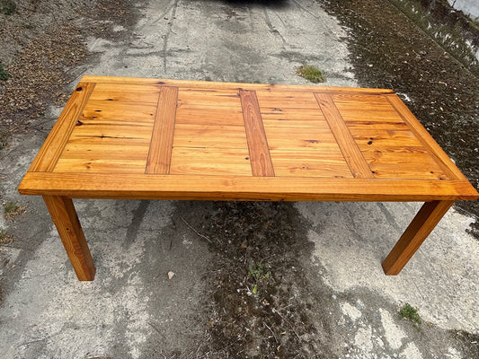 Table à manger – Artisanal – Mobilier – Pin massif rustique