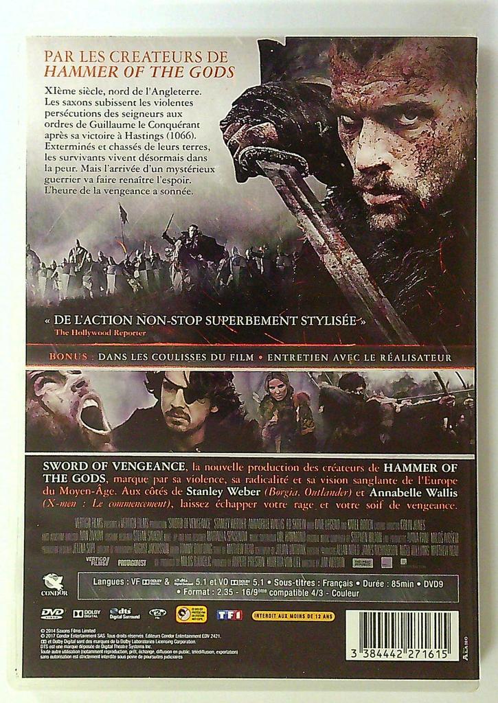 Dvd Sword of Vengeance Condor Film Action