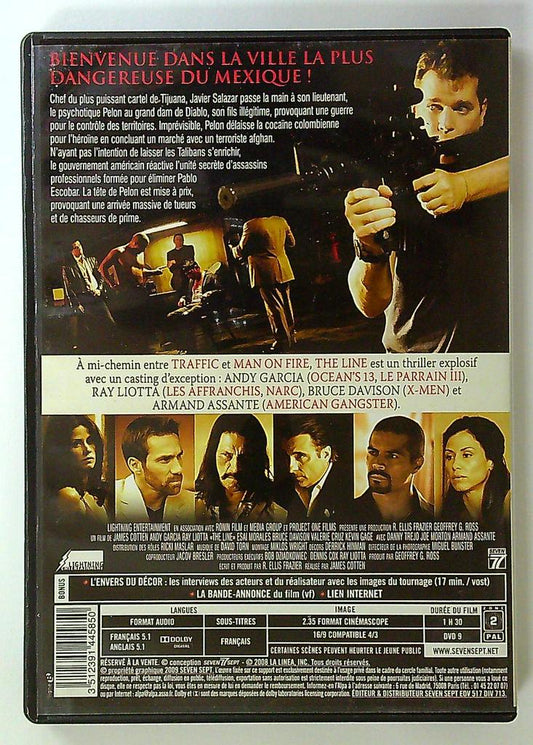 Dvd The Line ray Liotta Andy Garcia Thriller