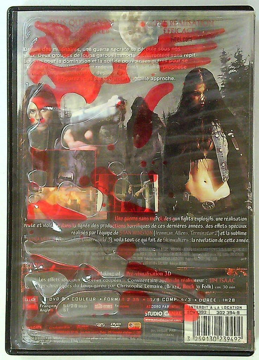 Dvd Skinwalkers Rhona Mitra horreur Studio Canal