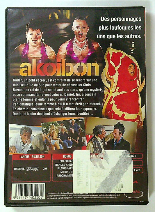 Dvd Akoibon film Edouard Baer Benoit Poelvoorde