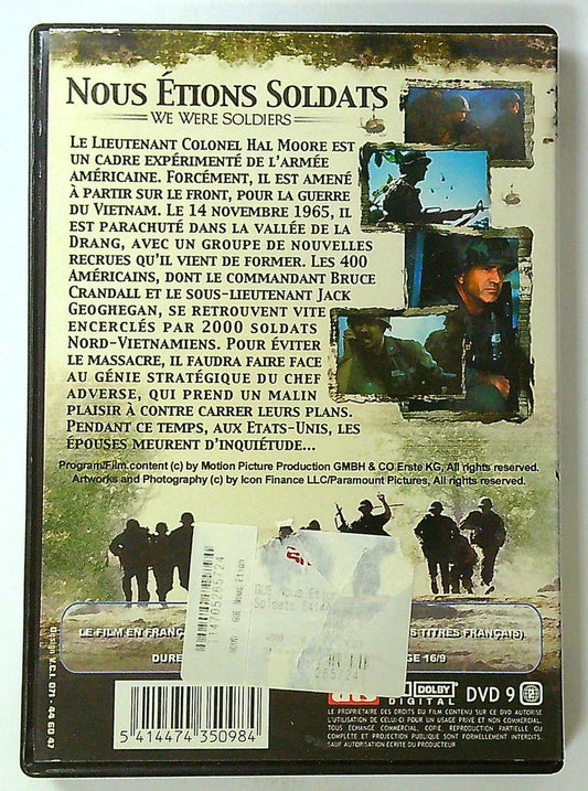 Dvd Nous Étions Soldats Mel Gibson