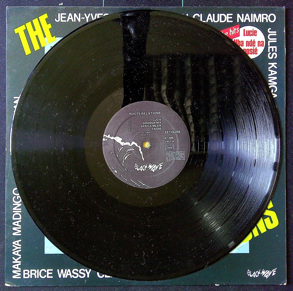 Disque vinyle – Roots Relations – Musique – Afro-groove vintage