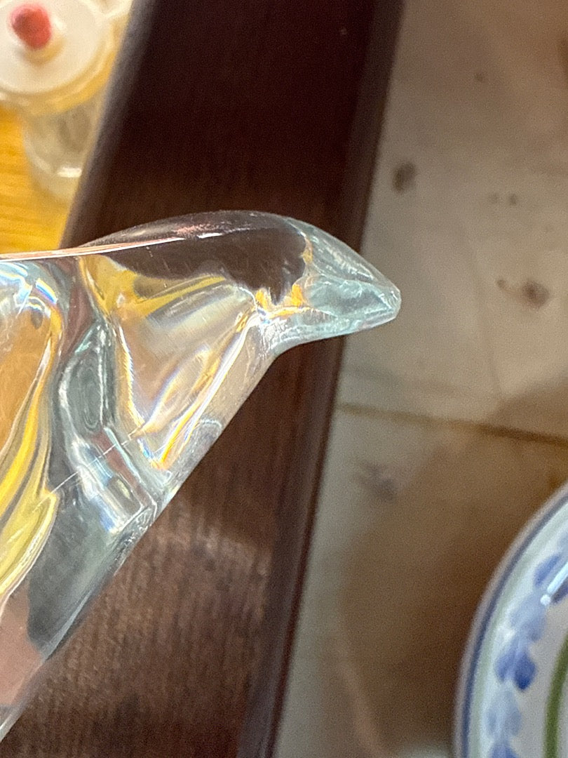 Vide-poche Art Vannes France – Aigle en verre