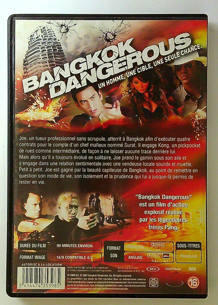 Dvd Bangkok Dangerous Nicolas Cage