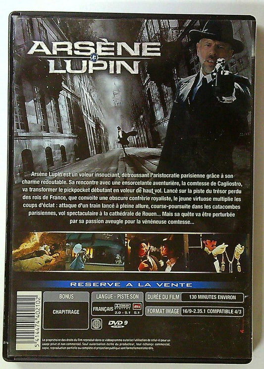 Dvd Arsène Lupin film Jean-paul Salomé Romain Duris