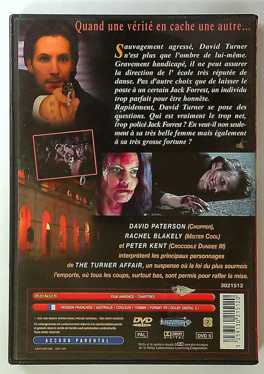 Dvd The Turner Affair - Suspense Version Française