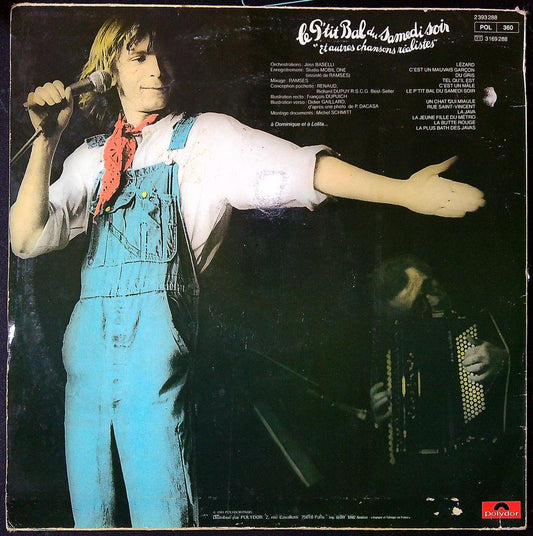 Disque vinyle Lp Renaud Le P tit Bal du Samedi soir