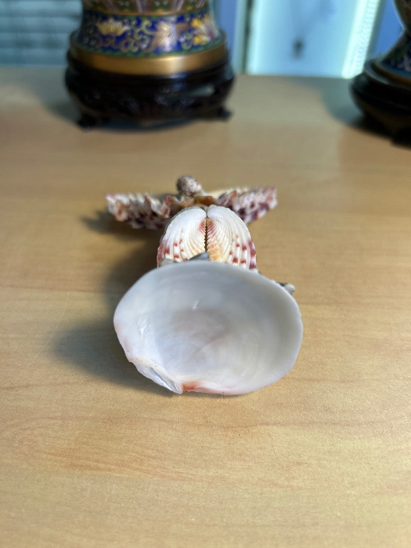 Figurine Chouette / Hibou coquillages