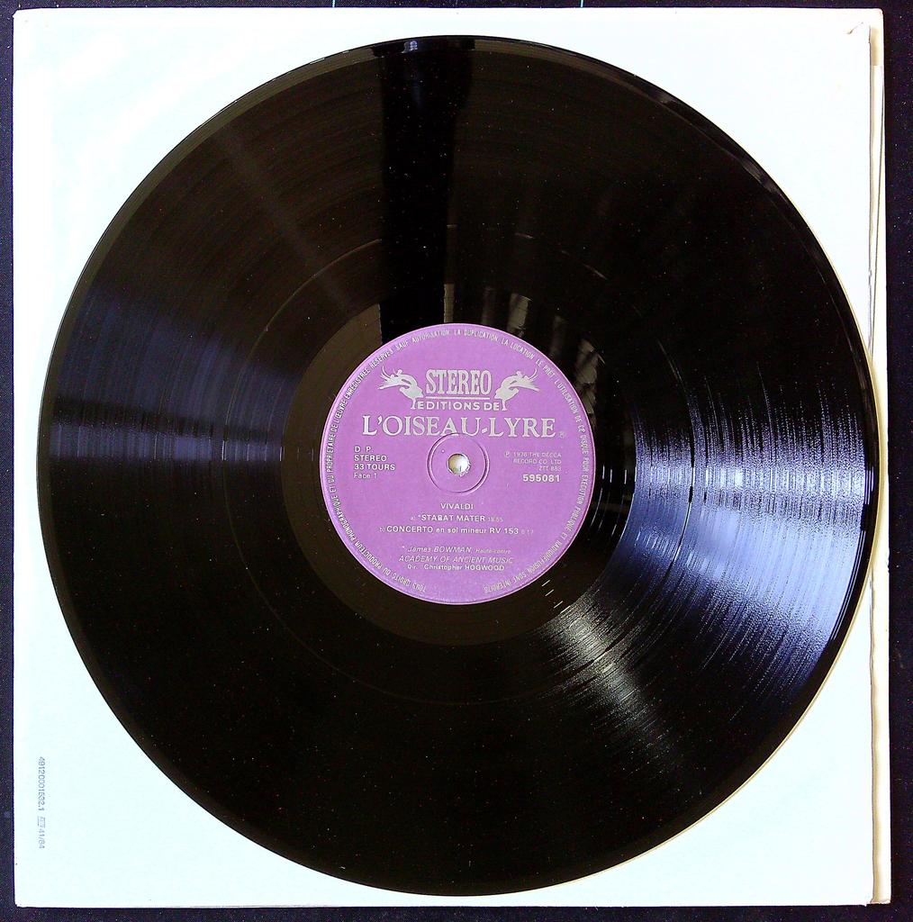 Vinyle – Vivaldi L'oiseau-lyre – Musique – Classique