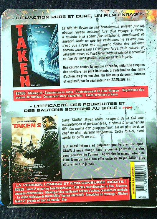 Blu-ray Taken 1 & 2 – L'intégrale – Divertissement – Action
