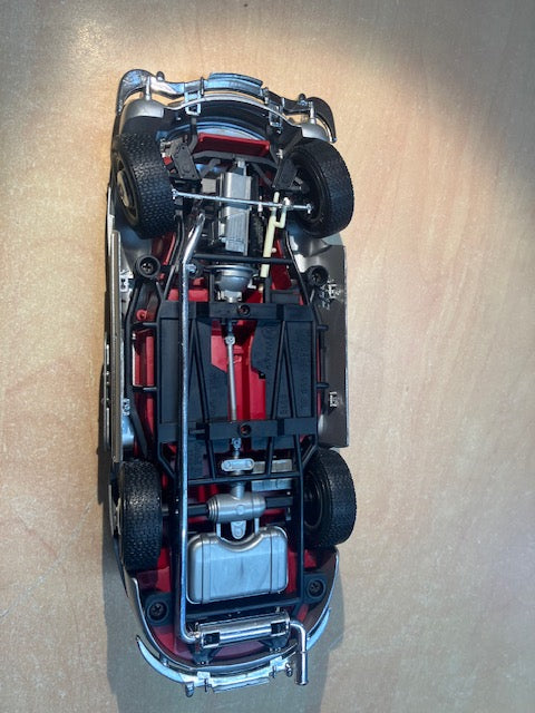 Voiture Collection Mercedes 300sl 1/18 Burago Gris