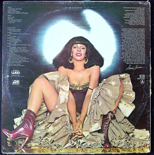 Vinyle 33t Donna Summer I Remember Yesterday Atlantic