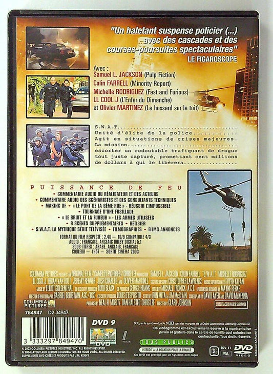 Dvd S.w.a.t. Film d'action Samuel L. Jackson